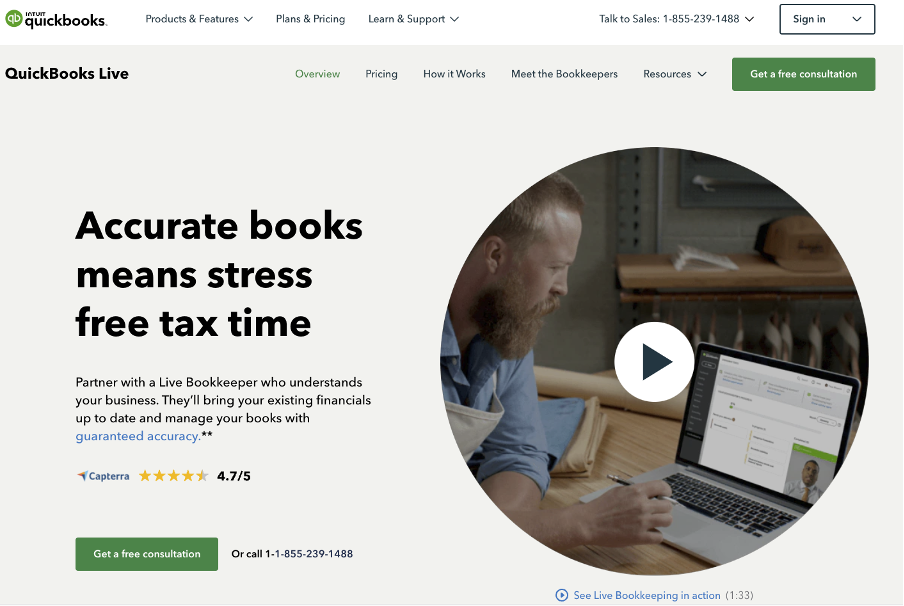You can find experienced bookkeepers through QuickBooks